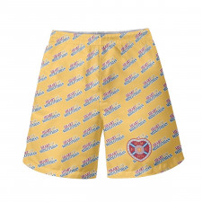 Heart Of Midlothian FC Beach Shorts Swim Pants Swimming Trunks - Midlothian Football Club Medley Monogram Wordmark