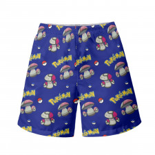 Pokemon Amoonguss Beach Shorts Swim Pants Swimming Trunks - Amoonguss Character Series Art