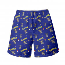 Pokemon Giratina Beach Shorts Swim Pants Swimming Trunks - Giratina Character Series Art