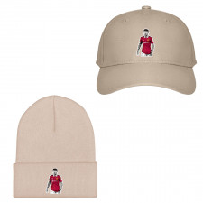 Lisandro Martinez Baseball Cap Beanie Hat - Lisandro Martinez Manchester United Vector Illustration Sticker Art