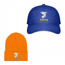 Pokemon Baseball Cap Beanie Hat - Togepi Togetic Togekiss Evolution Cartoon Art Series