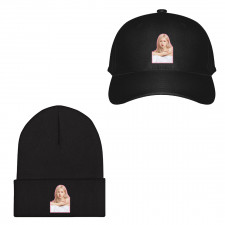 Blackpink Rose Baseball Cap Beanie Hat - Rose Portrait Sticker Art