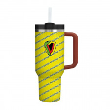 KV Oostende Challenger Pro League Quencher H2.0 FlowState Stanley Tumbler 40oz 1.18L - Oostende Football Club Medley Monogram Wordmark