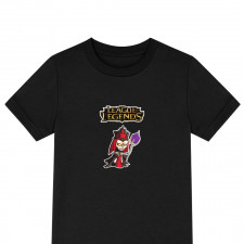 League of Legends Karthus Tee Shirt T-Shirt Short Sleeve - Karthus The Deathsinger Chibi Art