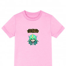 League of Legends Soraka Tee Shirt T-Shirt Short Sleeve - Soraka Star Guardian Emote