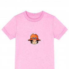 One Piece Ace Tee Shirt T-Shirt Short Sleeve - Ace Avatar Sticker