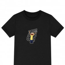 Rick And Morty Tee Shirt T-Shirt Short Sleeve - Morty Shouting