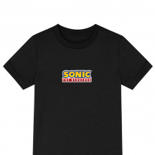 Sonic The Hedgehog Tee Shirt T-Shirt Short Sleeve - Sonic The Hedgehog Logo