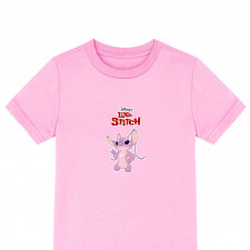 Lilo & Stitch Angel Tee Shirt T-Shirt Short Sleeve - Angel Dancing