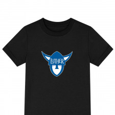 Luther College Norse Tee Shirt T-Shirt Short Sleeve - Luther College Norse College Football Team Single Logo