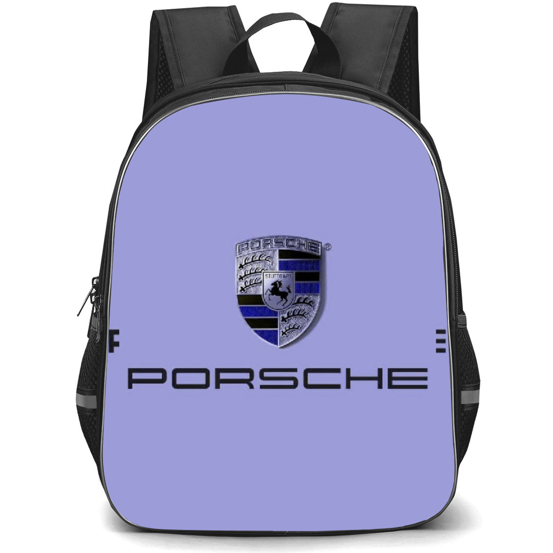 Porsche Backpack StudentPack - Logo in Purple Background