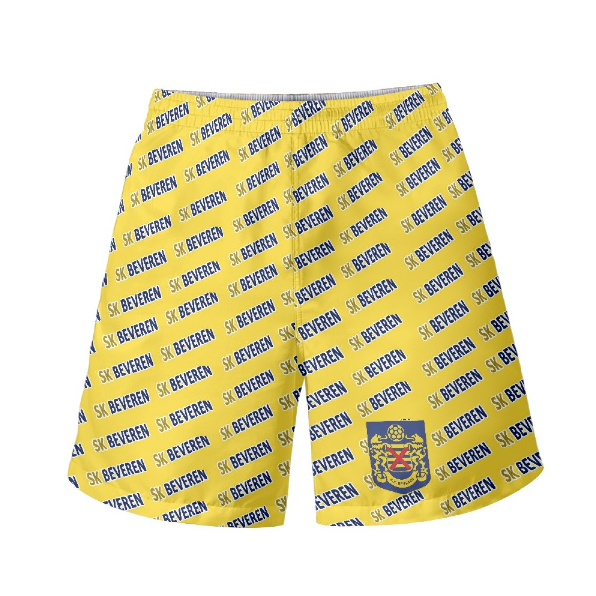 SK Beveren Beach Shorts Swim Pants Swimming Trunks - Beveren Football Club Medley Monogram Wordmark