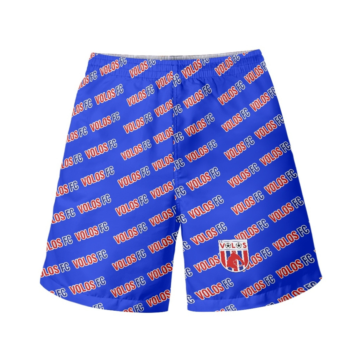 Volos Beach Shorts Swim Pants Swimming Trunks - Volos Football Club Medley Monogram Wordmark