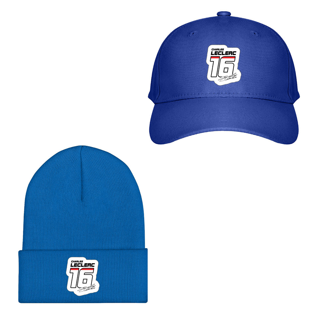 F1 Formula One Charles Leclerc Baseball Cap Beanie Hat - Charles Leclerc Logo