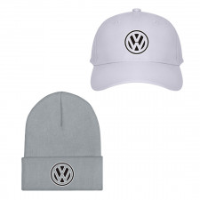 Volkswagen Baseball Cap Beanie Hat - Volkswagen Logo 1948-1960