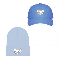 Kaws Baseball Cap Beanie Hat - Kaws Icon Sticker