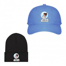 Star Wars Rey Baseball Cap Beanie Hat - Rey Lipstick Round Sticker