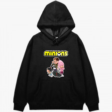 Minions Hoodie Hooded Sweatshirt Sweater Jacket - Agnes Edith And Margo Dog