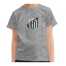 Santos FC Tee T-Shirt - Santos FC Football Club Medley Monogram Wordmark