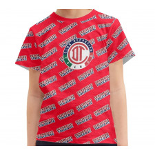 Deportivo Toluca FC Tee T-Shirt - Toluca Football Club Medley Monogram Wordmark