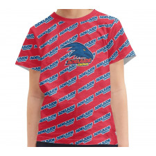 Adelaide Crows Football Club Tee T-Shirt - Adelaide Football Club Medley Monogram Wordmark
