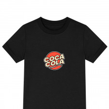 Coca-Cola Tee Shirt T-Shirt Short Sleeve - Coca-Cola Retro Logo