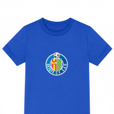 Getafe CF Football Club Tee Shirt T-Shirt Short Sleeve - Getafe CF Football Club Single Logo