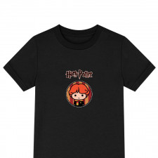 Harry Potter Ron Weasley Tee Shirt T-Shirt Short Sleeve - Ron Weasley Chibi Cartoon Sticker Art