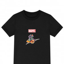 Spider Man Green Goblin Tee Shirt T-Shirt Short Sleeve - Green Goblin Flying Chibi Art