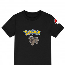 Pokemon Mabosstiff Tee Shirt T-Shirt Short Sleeve - Mabosstiff Character Series Art