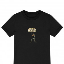 Star Wars The Clone Wars Saw Gerrera Tee Shirt T-Shirt Short Sleeve - Saw Gerrera Character Series