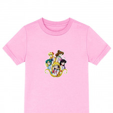 Sailor Moon Tee Shirt T-Shirt Short Sleeve - Team Sticker