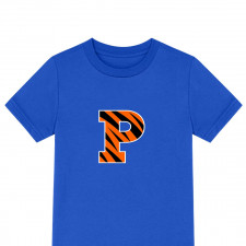 Princeton Tigers Tee Shirt T-Shirt Short Sleeve - Princeton University Tigers College Football Team Single Logo