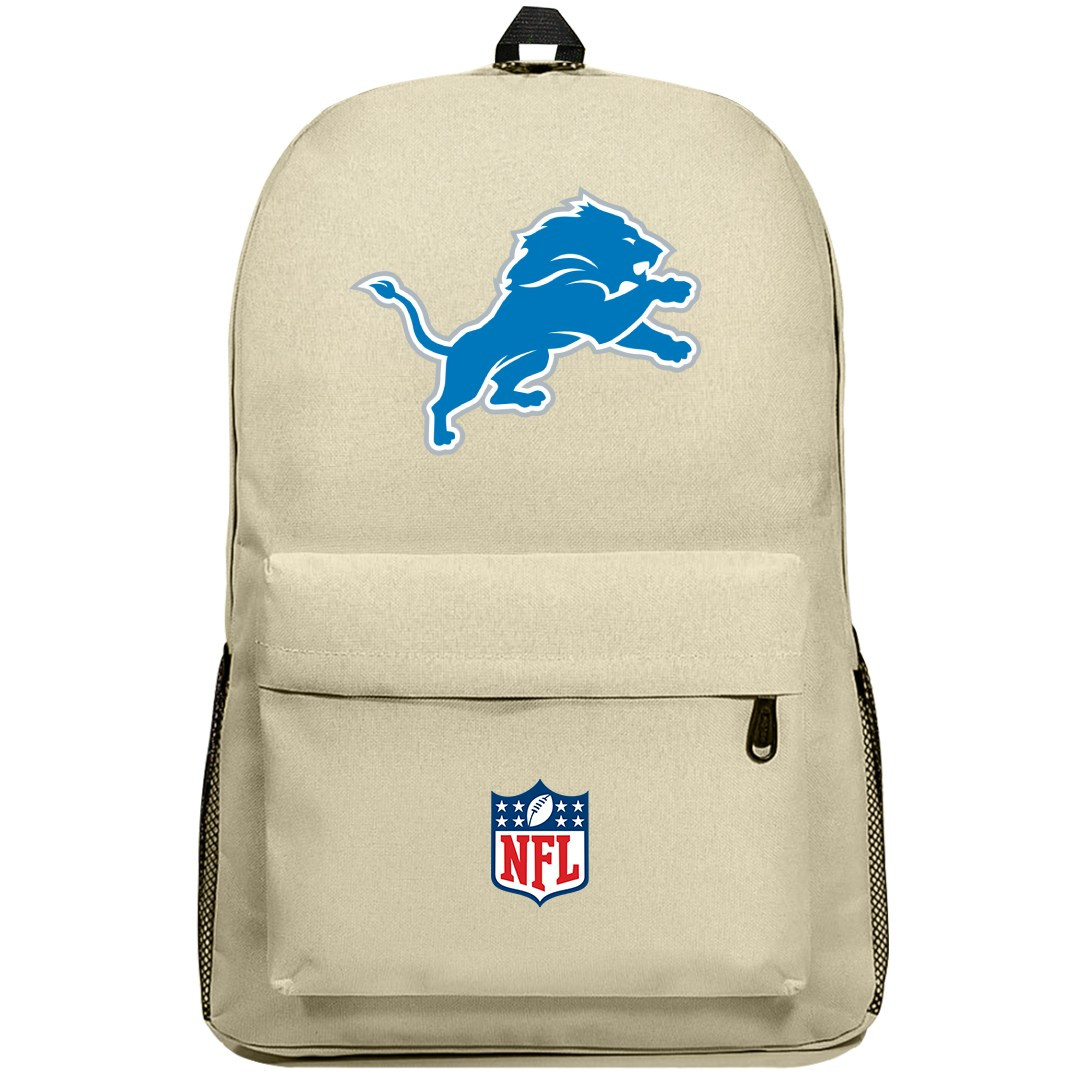 NFL Detroit Lions Backpack SuperPack - Detroit Lions Team Logo Large