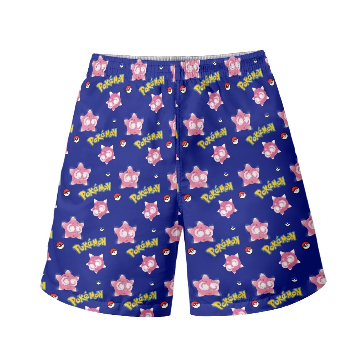 Pokemon Minior Beach Shorts Swim Pants Swimming Trunks - Minior Red Core Character Series Art