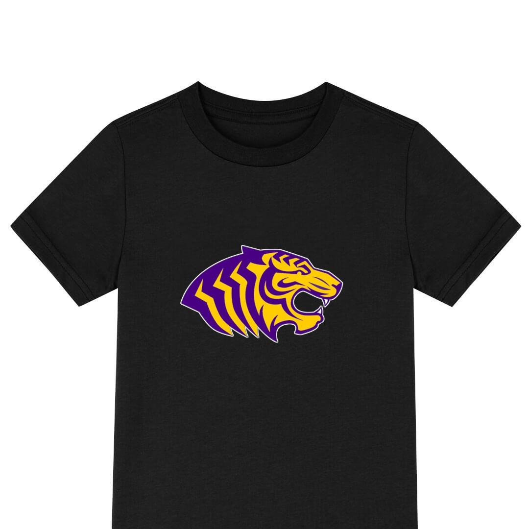 Tigers Ouachita Baptist University Tee Shirt T-Shirt Short Sleeve - Tigers Ouachita Baptist University College Football Team Single Logo