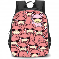 Pokemon Slowbro Backpack StudentPack - Slowbro Pattern Art Wallpaper