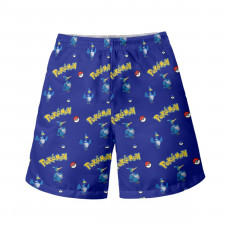 Pokemon Cramorant Beach Shorts Swim Pants Swimming Trunks - Cramorant Character Series Art