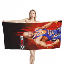 WWE Kurt Angle Bath Beach Towel - Kurt Angle Portrait