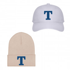 Trine University Thunder Baseball Cap Beanie Hat - Trine University Thunder College Football Team Single Logo