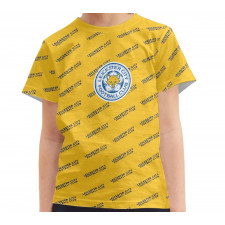 Leicester City Football Club Tee T-Shirt - Leicester City Football Club Medley Monogram Wordmark