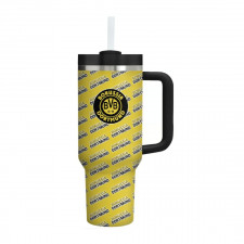 Borussia Dortmund Football Club Quencher H2.0 FlowState Stanley Tumbler 40oz 1.18L - Dortmund Football Club Medley Monogram Wordmark