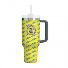 KSC Lokeren Oost Vlaanderen Football Club Quencher H2.0 FlowState Stanley Tumbler 40oz 1.18L - Vlaanderen Football Club Medley Monogram Wordmark