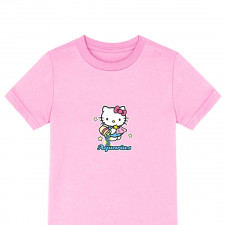 Sanrio Hello Kitty Aquarius Tee Shirt T-Shirt Short Sleeve - Sanrio Hello Kitty Aquarius Sticker