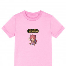 League of Legends Sett Tee Shirt T-Shirt Short Sleeve - Sett Cute Chibi Art