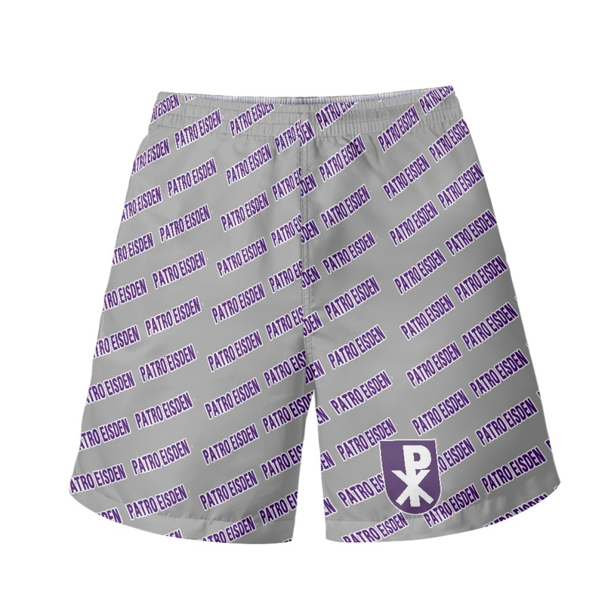 K Patro Eisden Maasmechelen Beach Shorts Swim Pants Swimming Trunks - Maasmechelen Football Club Medley Monogram Wordmark