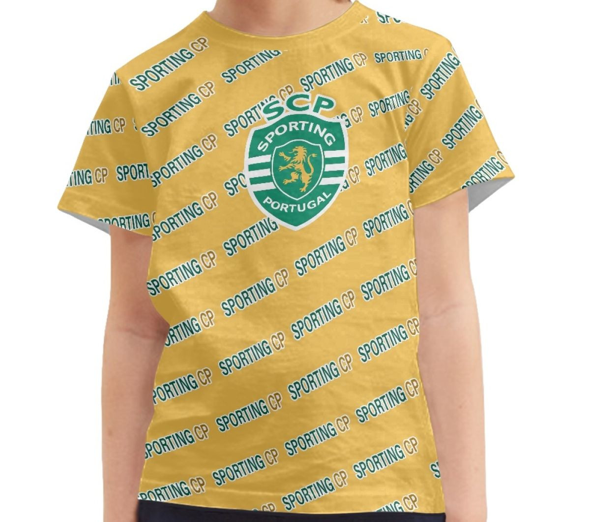 Sporting CP Tee T-Shirt - Sporting Football Club Medley Monogram Wordmark