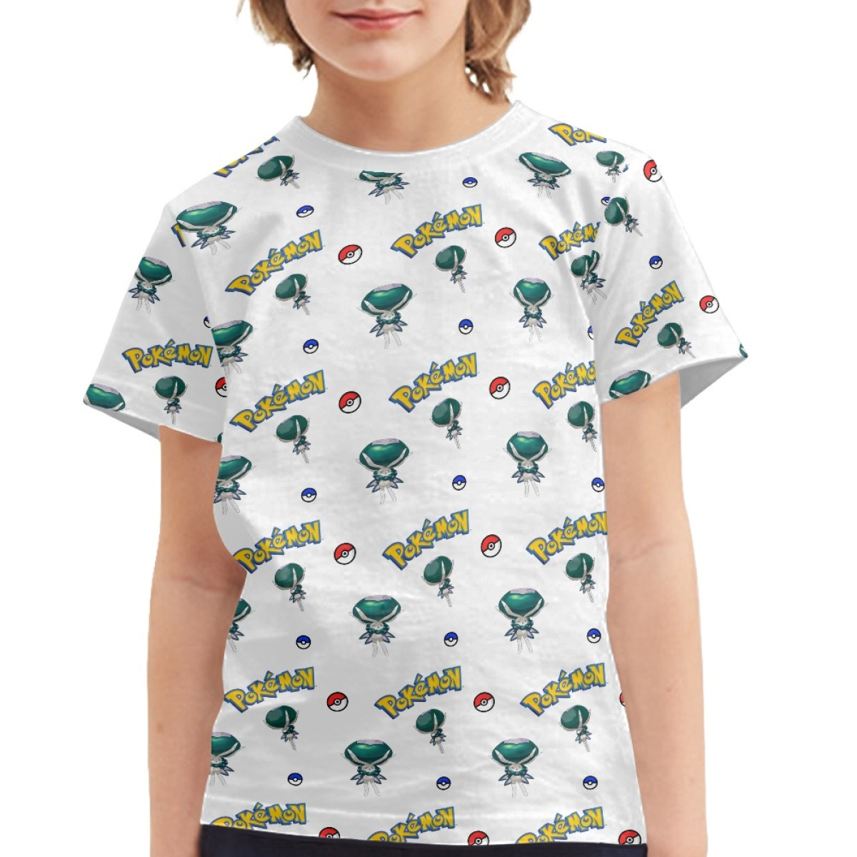 Pokemon Calyrex Tee Shirt T-Shirt Short Sleeve - Calyrex Character Series Art