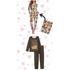 Mother's Day Custom Pajamas Pyjamas Photo Upload Personalised - Customized Pajamas For Mom