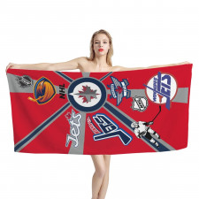 NHL Los Angeles Kings Bath Beach Towel - Los Angeles Kings Mania Collage Logo